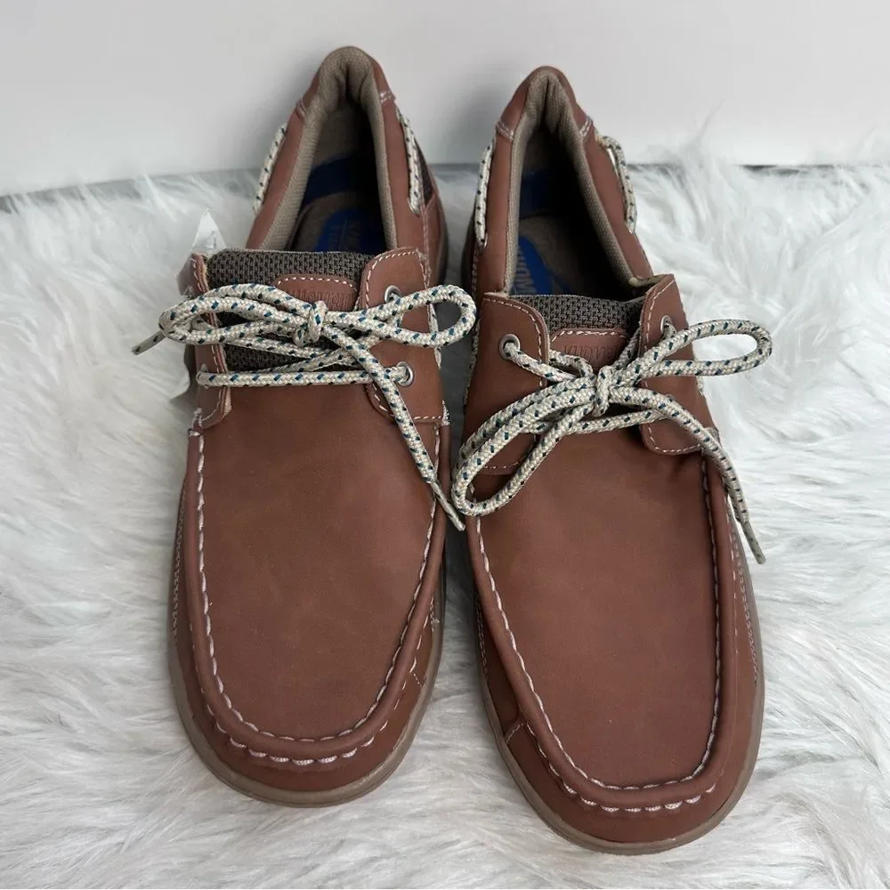 Khombu‎ Men's Brown Boat Shoes